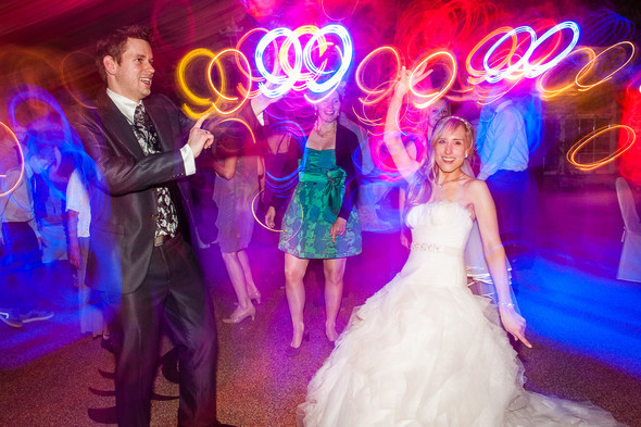 Partyfoto bei Hochzeit